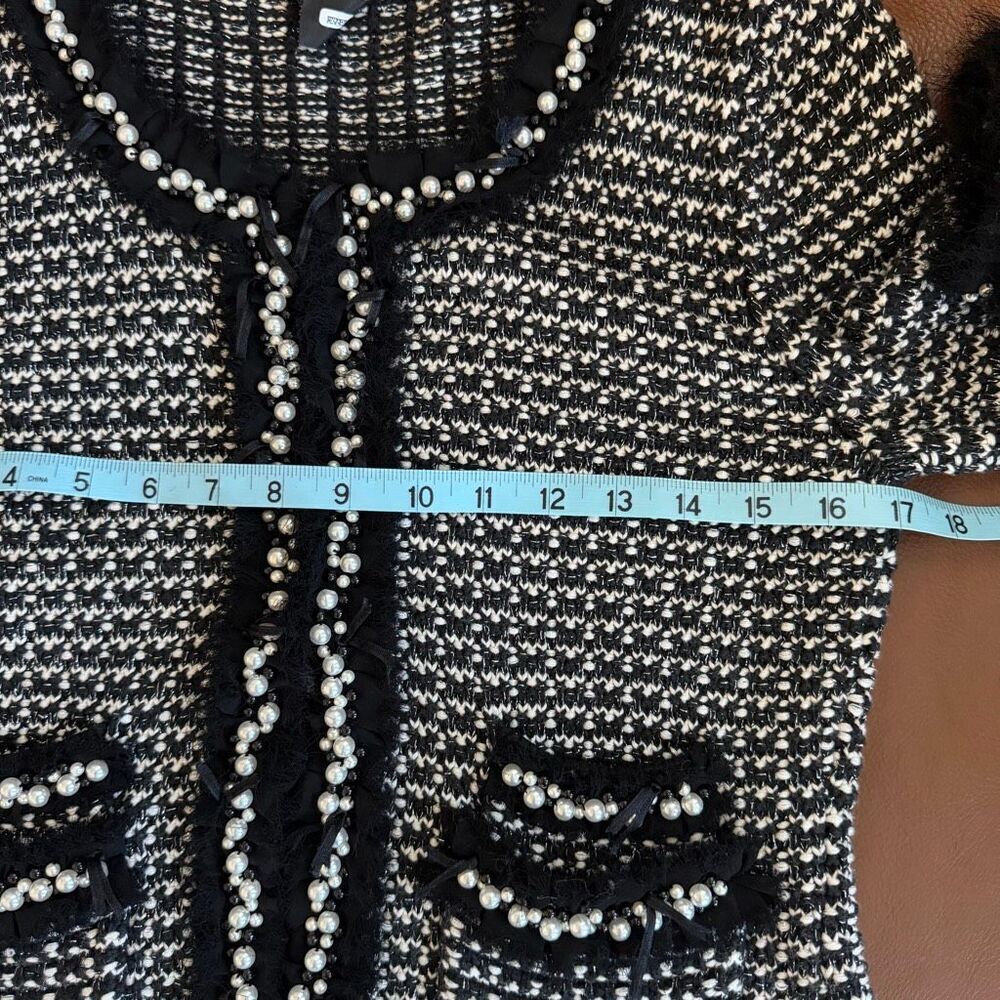 WHBM Beaded Knit Cardigan - Picture 7 of 8
